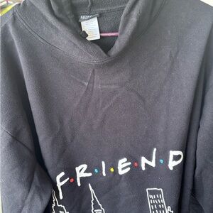 Black FRIENDS Hoodie